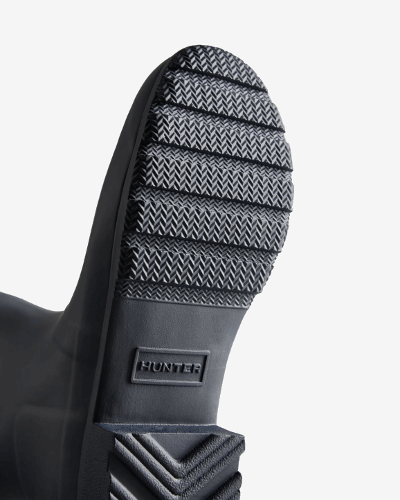 UK Hunter Women Tour Foldable Short Rain Boots Navy 28BV161