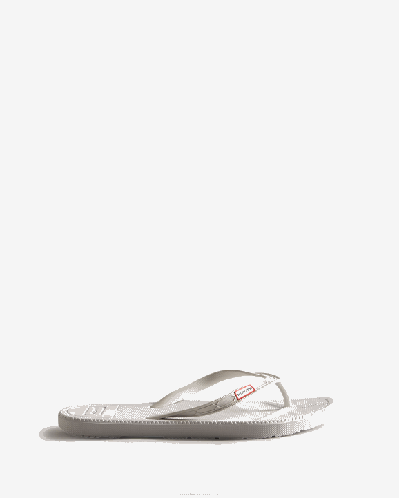 UK Hunter Women Flip Flops White 28BV104