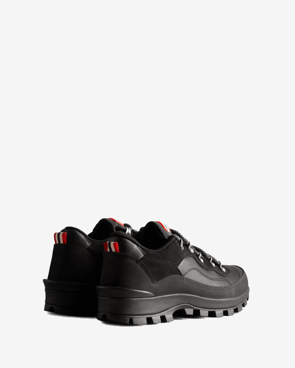 UK Hunter Women Explorer Insulated Leather Shoes Black 28BV270