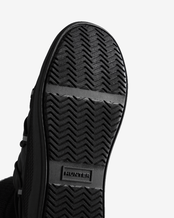 UK Hunter Women In/Out Insulated Lace Up Slipper Boot Black 28BV301