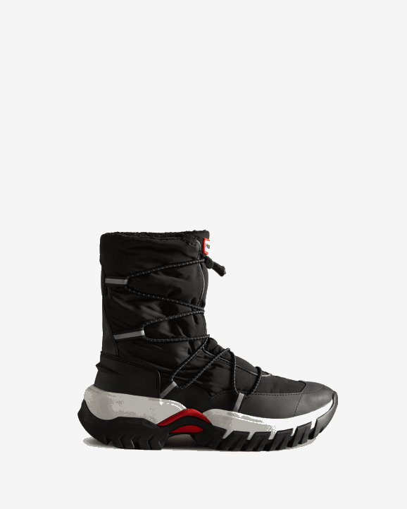 UK Hunter Women Insulated Recycled Polyester Snow Boots Black 28BV321