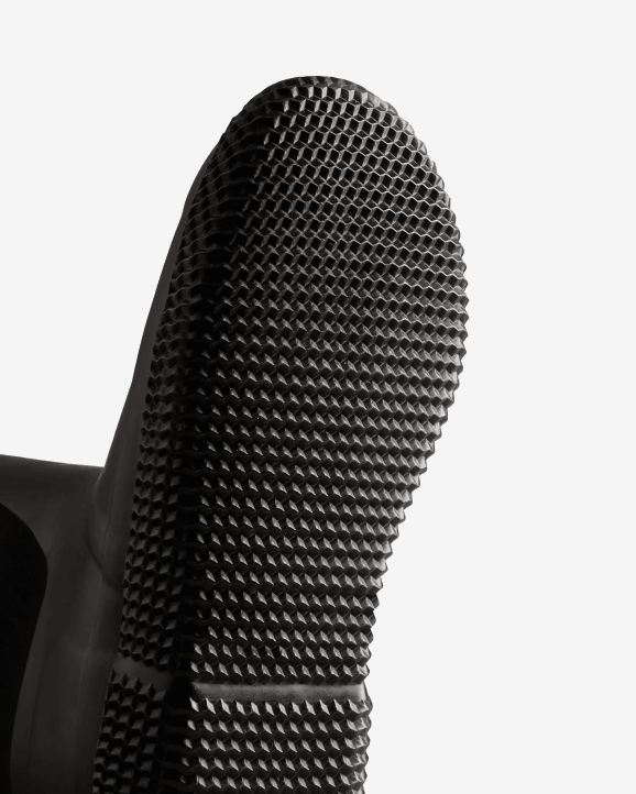 UK Hunter Women Insulated Roll Top Webbing Vegan Shearling Boots Black/White Willow 28BV300