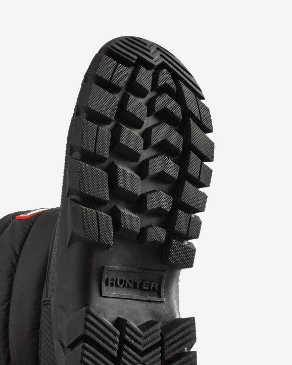 UK Hunter Women Intrepid Insulated Short Snow Boots Black 28BV121