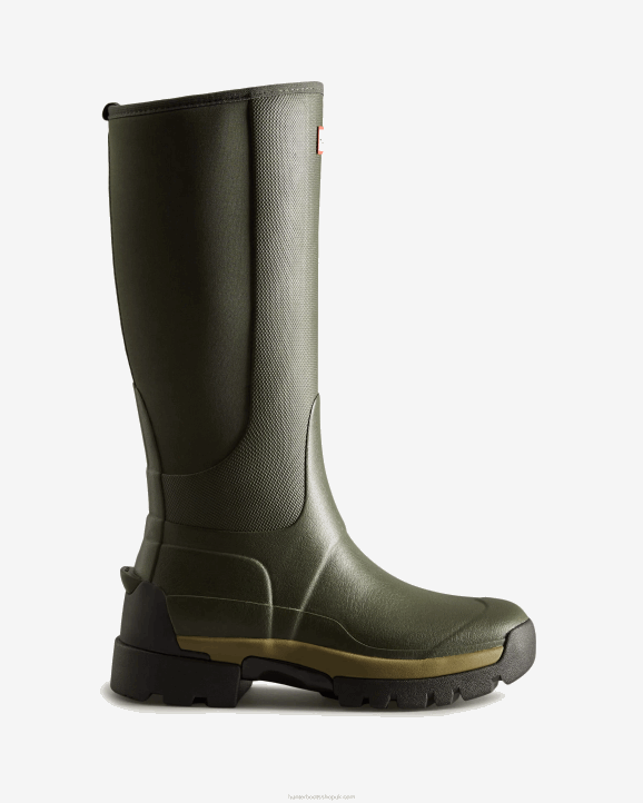 UK Hunter Women Balmoral Field Hybrid Tall Rain Boots 28BV193