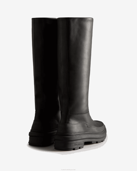 UK Hunter Women Killing Eve Tall Chasing Boot Black 28BV133