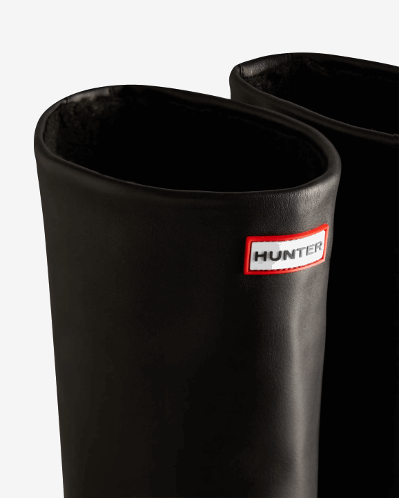 UK Hunter Women Killing Eve Tall Chasing Boot Black 28BV133