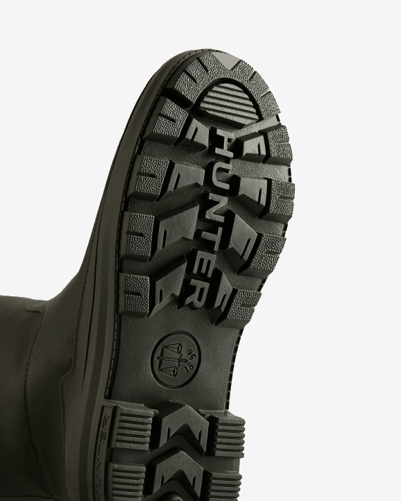 UK Hunter Women Killing Eve Tall Chasing Boot Olive 28BV281