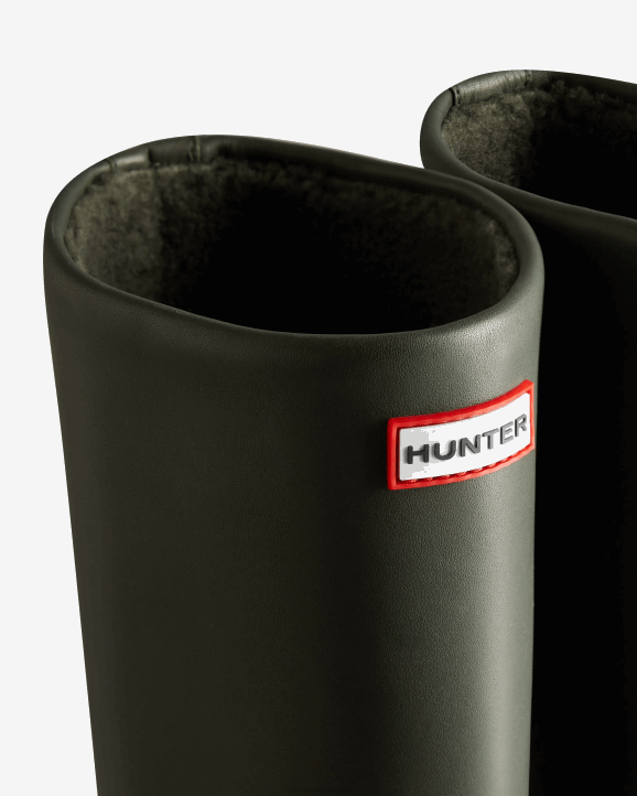 UK Hunter Women Killing Eve Tall Chasing Boot Olive 28BV281