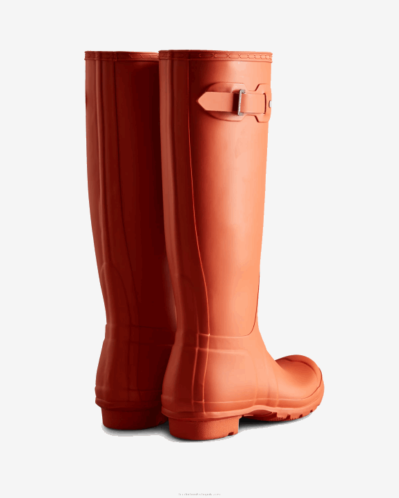 UK Hunter Women Original Tall Rain Boots Rorbu Rust 28BV186