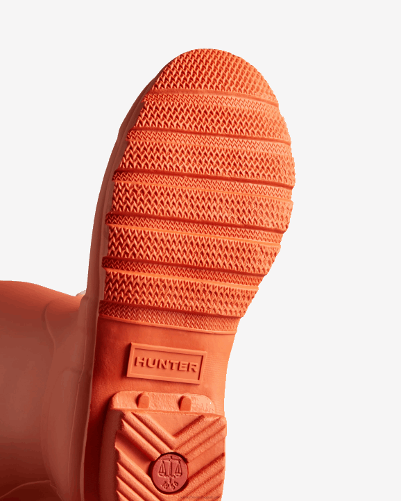 UK Hunter Women Original Tall Rain Boots Rorbu Rust 28BV186