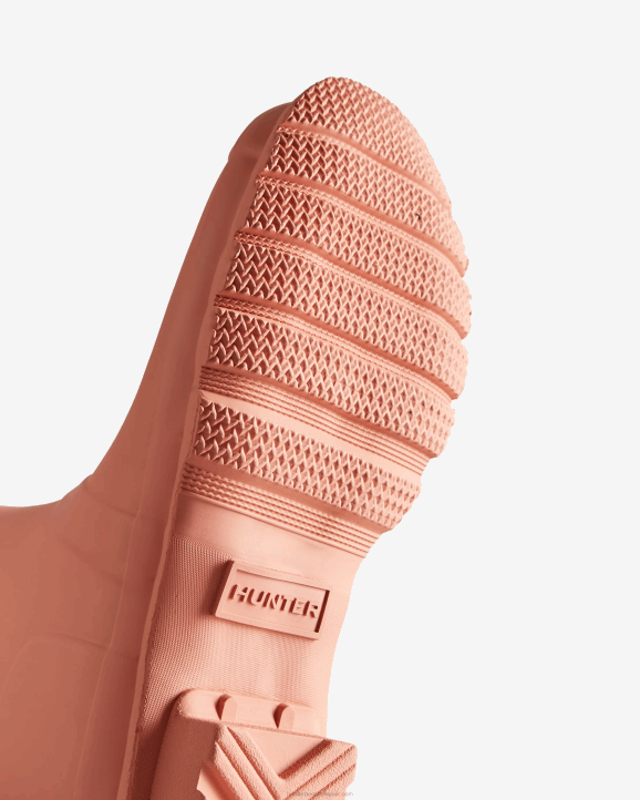 UK Hunter Women Original Tall Rain Boots Rough Pink 28BV187