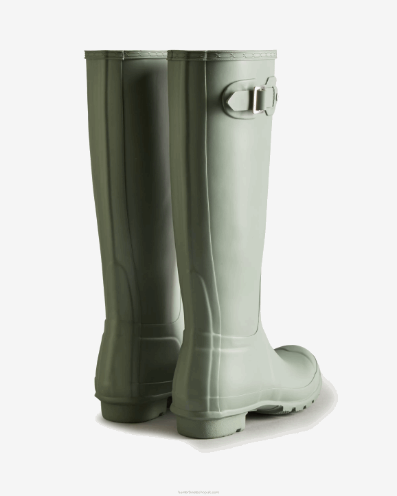 UK Hunter Women Original Tall Rain Boots Sweet Gale Green 28BV224