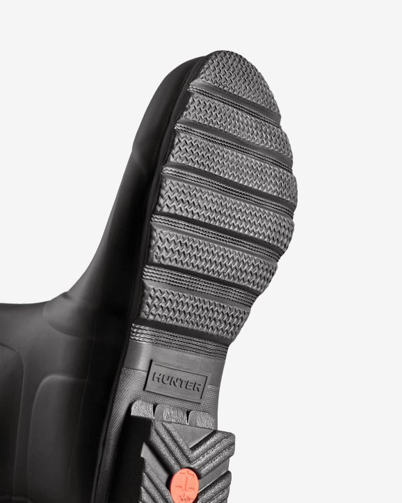 UK Hunter Women Tall Wide Fit Rain Boots Black 28BV120