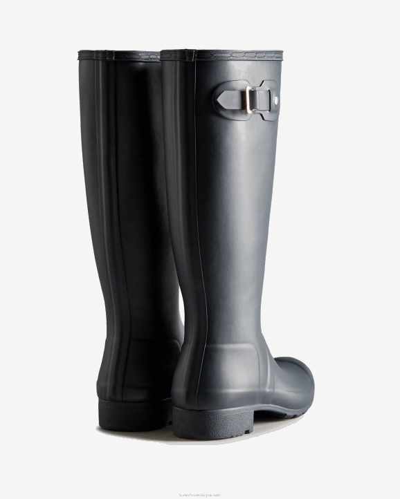 UK Hunter Women Tour Foldable Tall Rain Boots Navy 28BV229