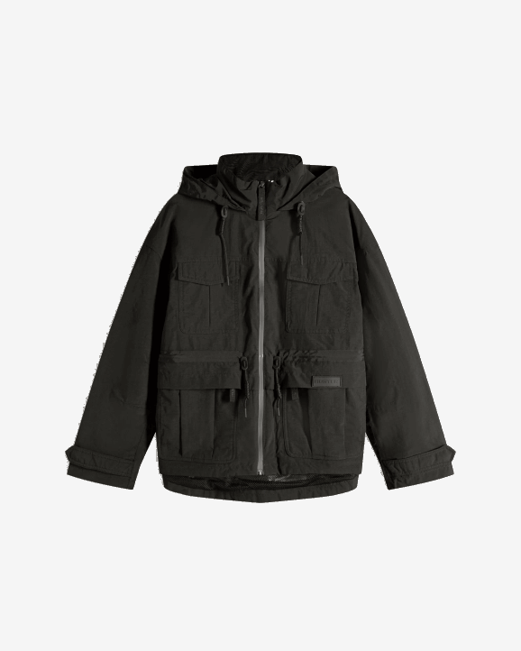 UK Hunter Women Explorer Recycled Nylon Jacket Hunter Black 28BV354