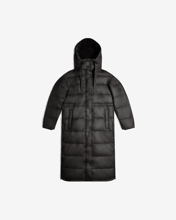 UK Hunter Women Intrepid Insulated Long Puffer Coat Hunter Black 28BV341