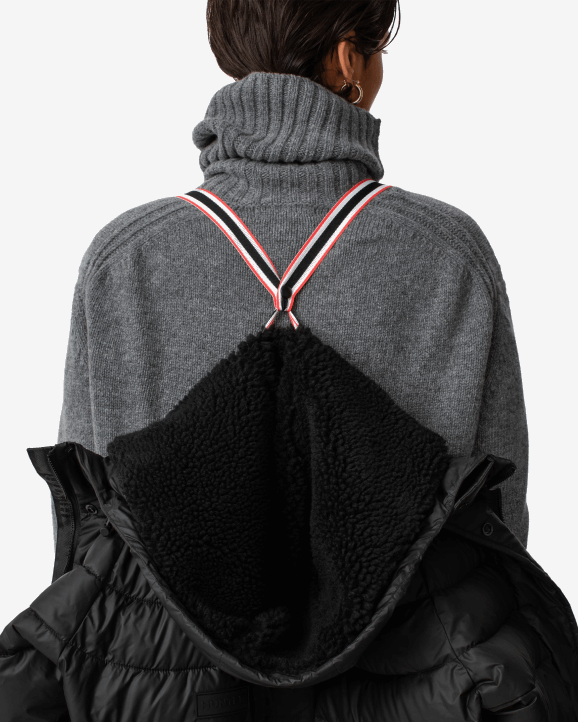 UK Hunter Women Intrepid Insulated Mid Puffer Jacket Hunter Black 28BV362