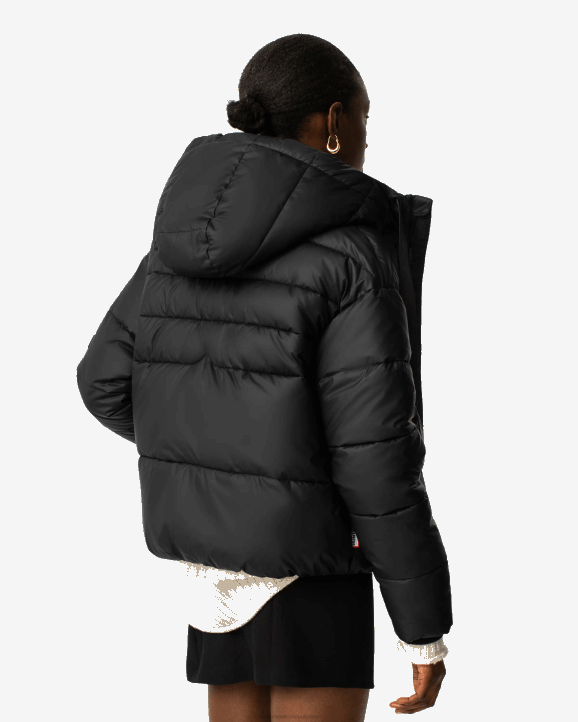 UK Hunter Women Intrepid Insulated Short Puffer Jacket Hunter Black 28BV360