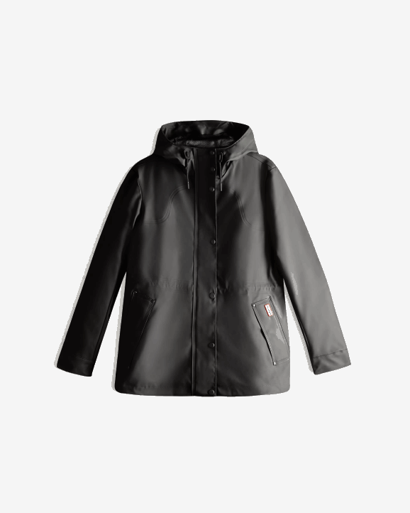UK Hunter Women Lightweight Waterproof Jacket Black 28BV335