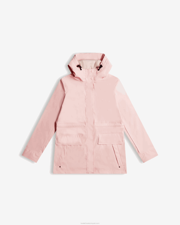 UK Hunter Women Lightweight Waterproof Rain Jacket Faded Rose 28BV332